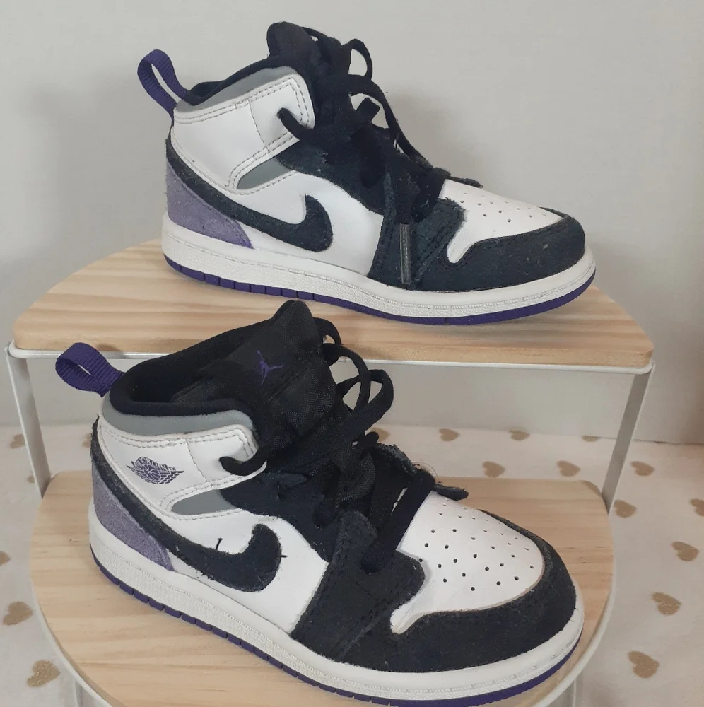 🔥3/$70 Nike Air Jordan Toddler Mid SE (TD) Shoes - Picture 2 of 7